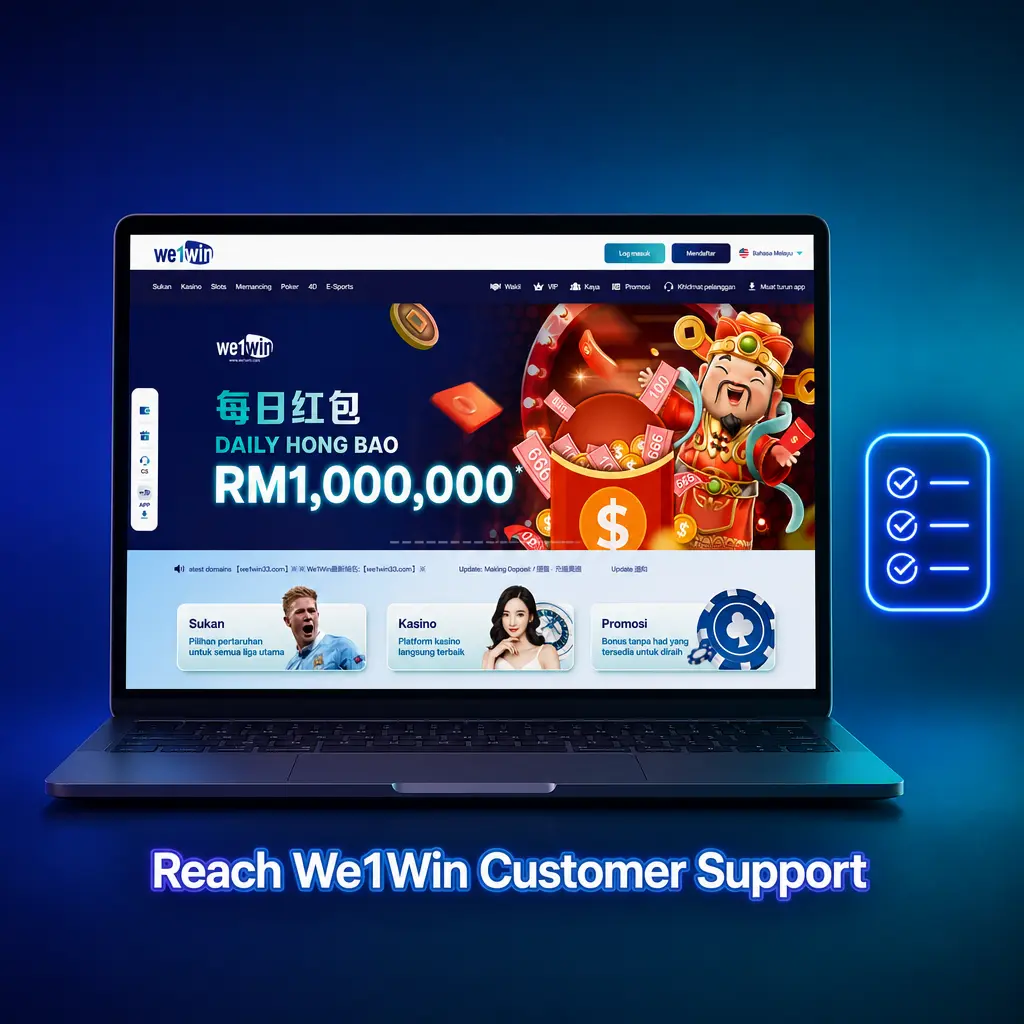 We1Win 24/7 customer support via Live Chat, WhatsApp, Telegram, and Email for account and payment help
