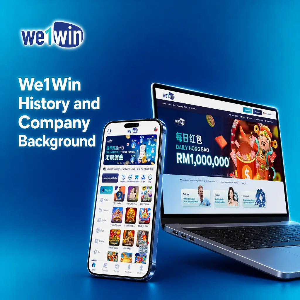 We1Win history and company background: Curacao-licensed operator serving Malaysia with sportsbook, casino, and secure account features.